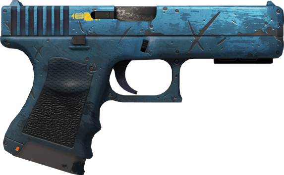 Preview image 2 of StatTrak™ Glock-18 | Off World (Well-Worn)