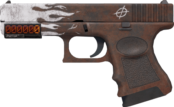 StatTrak™ Glock-18 | Oksit Alevi (Fabrikadan Yeni Çıkmış)