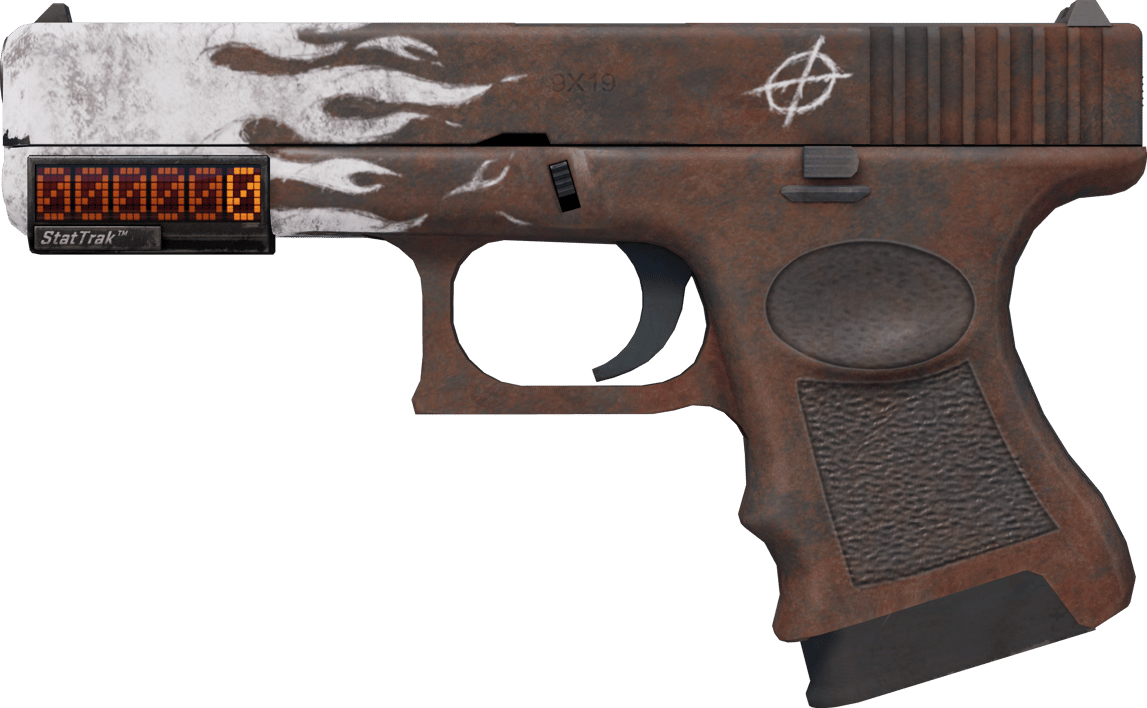 Preview image 1 of StatTrak™ Glock-18 | Oksit Alevi (Fabrikadan Yeni Çıkmış)