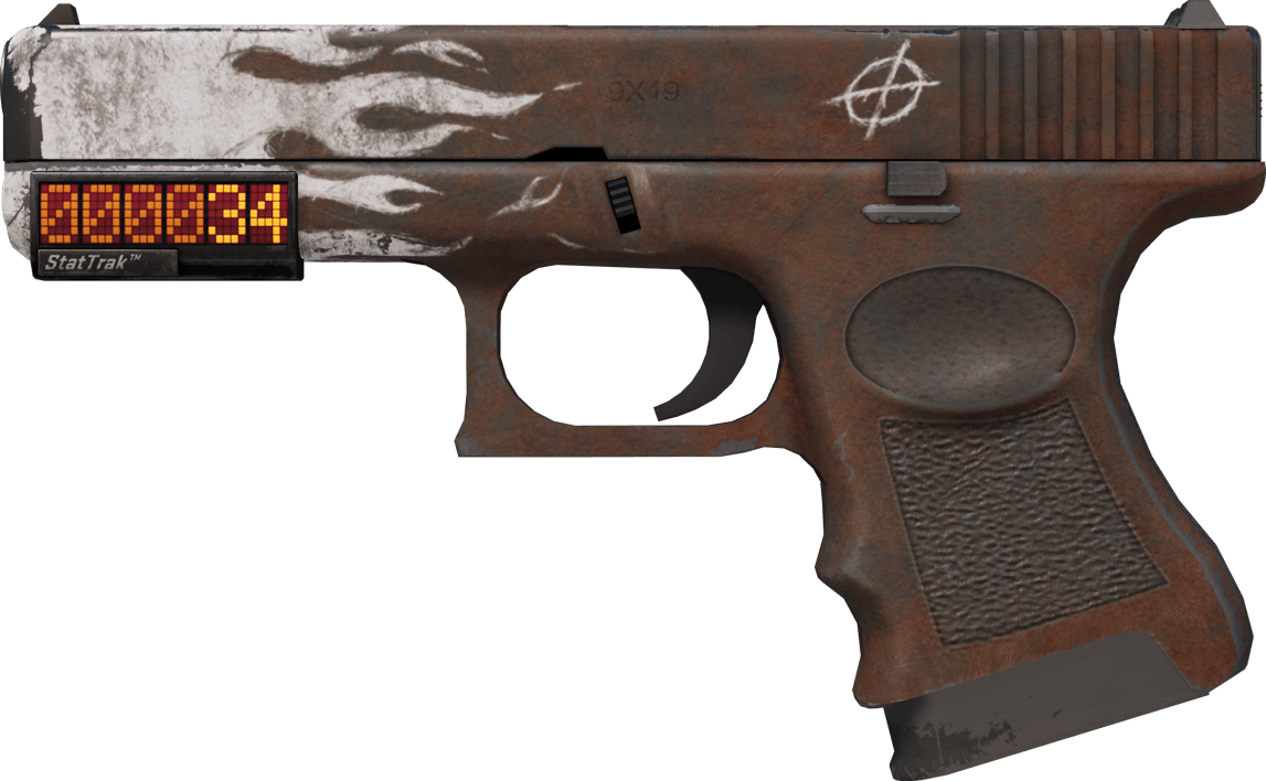 Preview image 1 of StatTrak™ Glock-18 | Oksidiroihu (Aikansa elänyt)