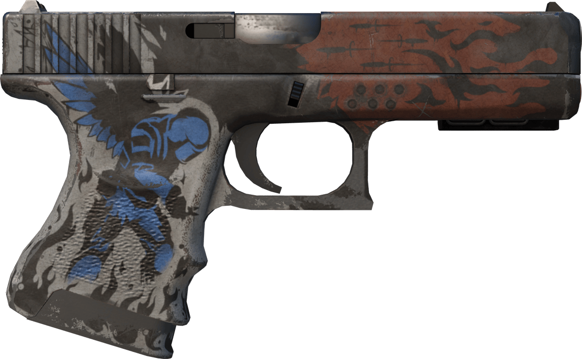 Preview image 2 of StatTrak™ Glock-18 | Sacrifice (戦いで傷ついた)