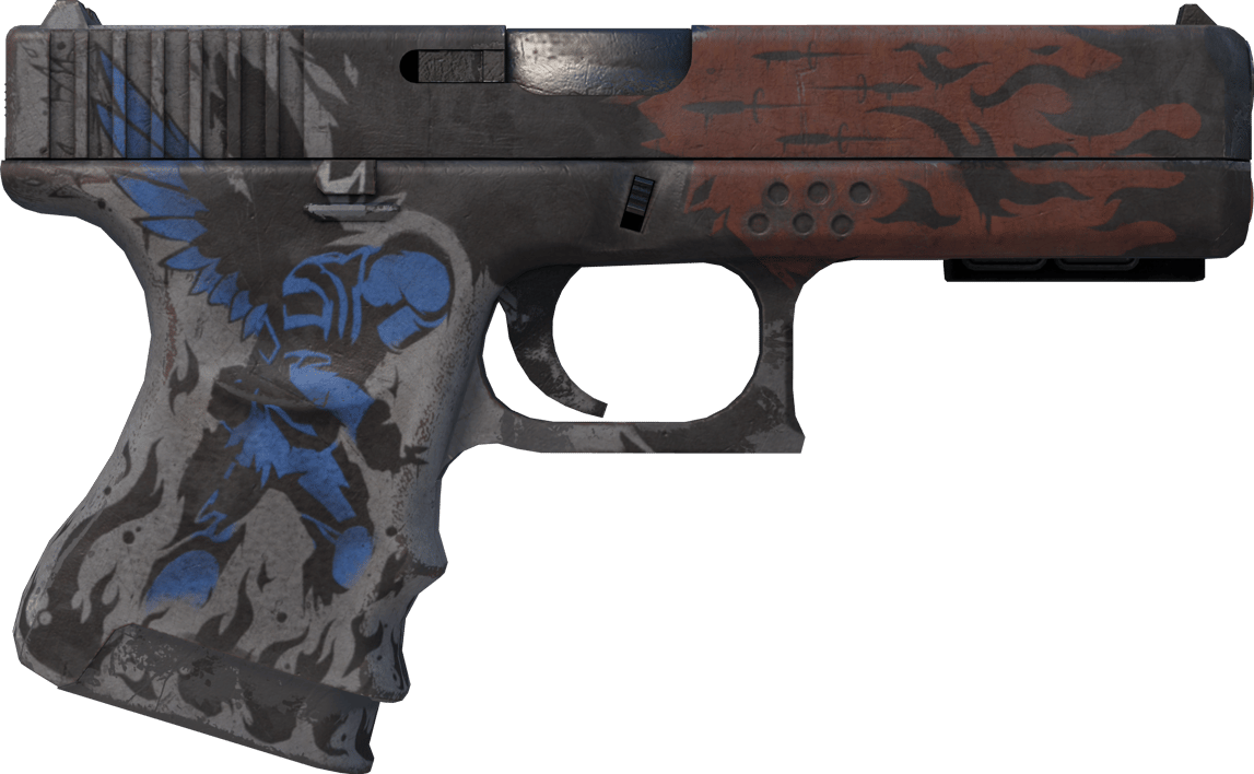 Preview image 2 of StatTrak™ Glock-18 | Uhraus (Aikansa elänyt)