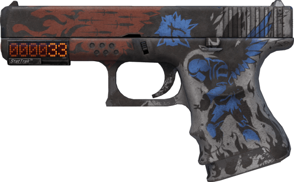 StatTrak™ Glock-18 | Poświęcenie (mocne zużycie)