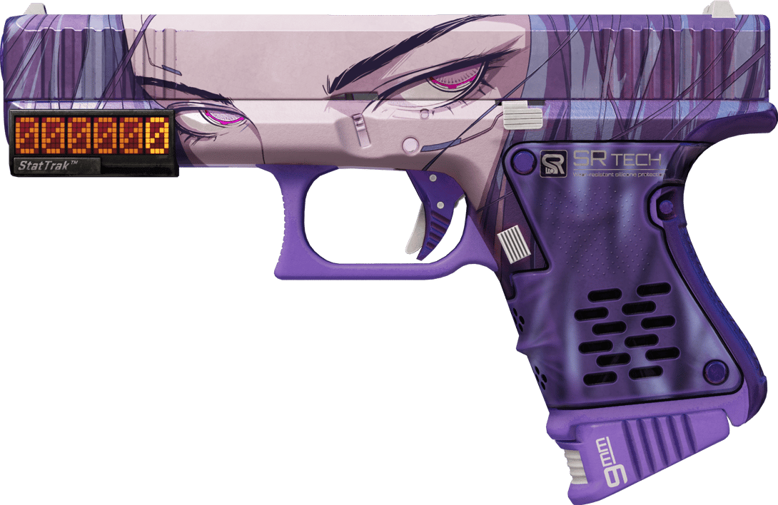 Preview image 1 of StatTrak™ Glock-18 | Shinobu (Minimal Wear)