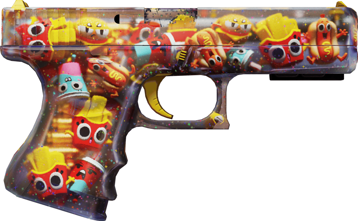 Preview image 2 of StatTrak™ Glock-18 | 零食派对 (久经沙场)