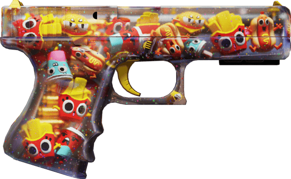 Preview image 2 of StatTrak™ Glock-18 | Snack Attack (MW - Trầy ít)