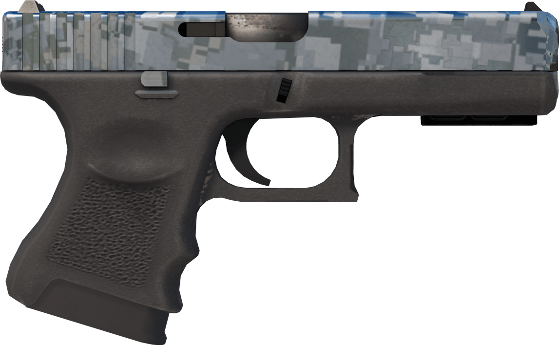 Preview image 2 of Glock-18 (StatTrak™) | Stalowy zamęt (prosto z fabryki)