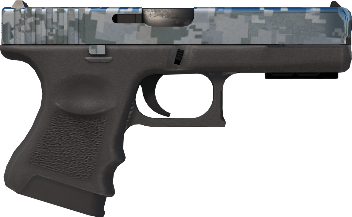 Preview image 2 of StatTrak™ Glock-18 | 鋼鐵分裂 (輕微磨損)