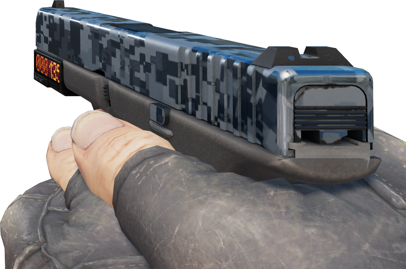 Preview image 4 of StatTrak™ Glock-18 | Acier disruptif (Très peu usée)