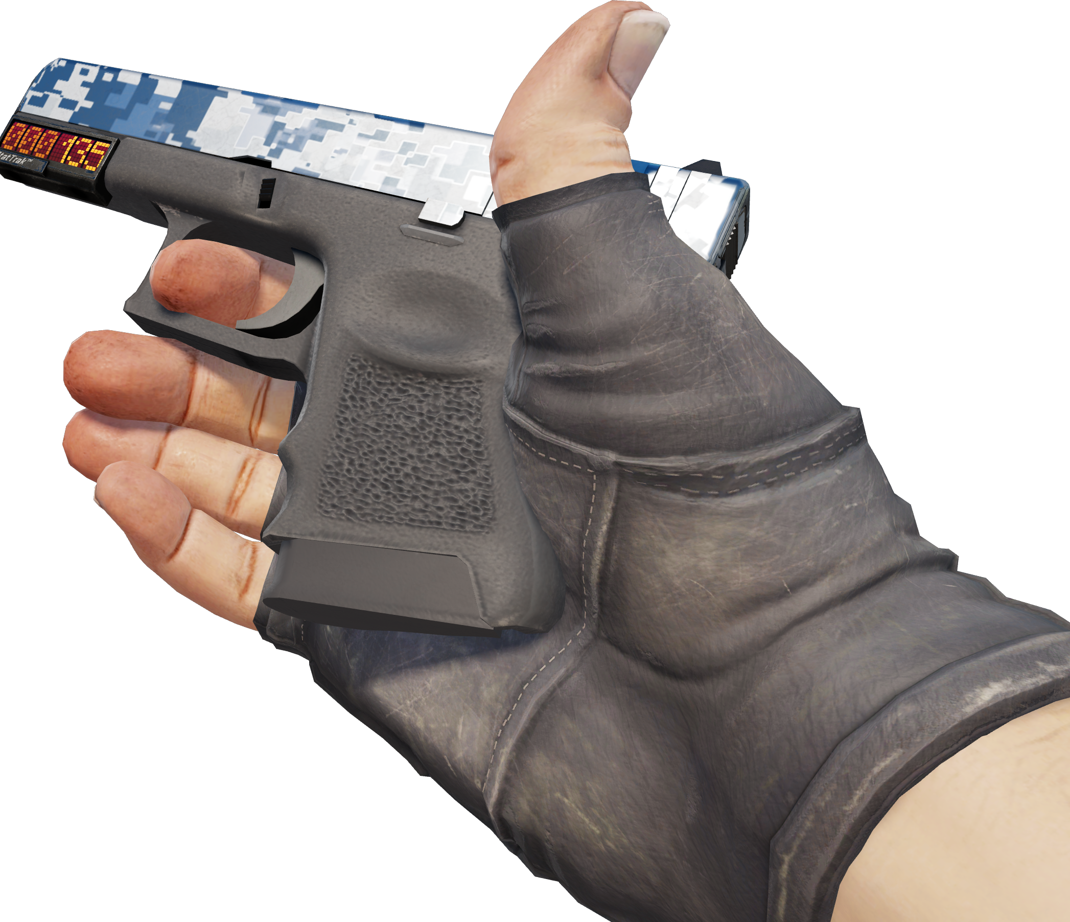 Preview image 3 of StatTrak™ Glock-18 | Acier disruptif (Très peu usée)
