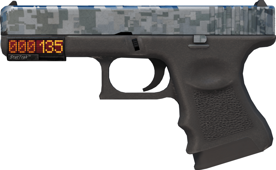 Preview image 1 of StatTrak™ Glock-18 | 鋼鐵分裂 (輕微磨損)