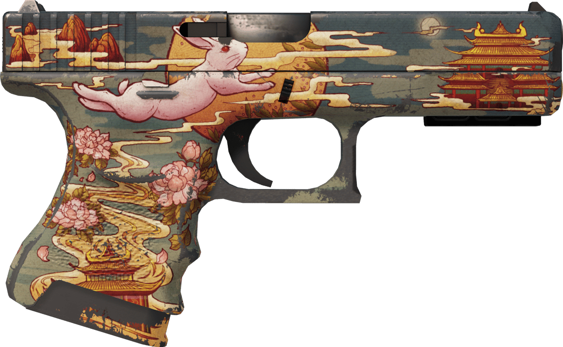 Preview image 2 of StatTrak™ Glock-18 | Alacakaranlık Tavşanı (Savaş Görmüş)