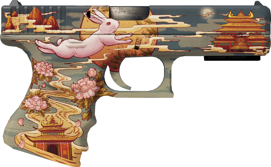 Preview image 2 of StatTrak™ Glock-18 | Cienisty królik (prosto z fabryki)