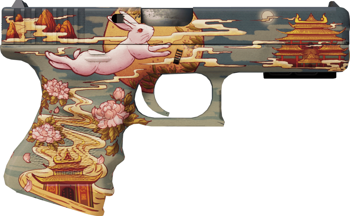 Preview image 2 of StatTrak™ Glock-18 | Cienisty królik (lekkie zużycie)