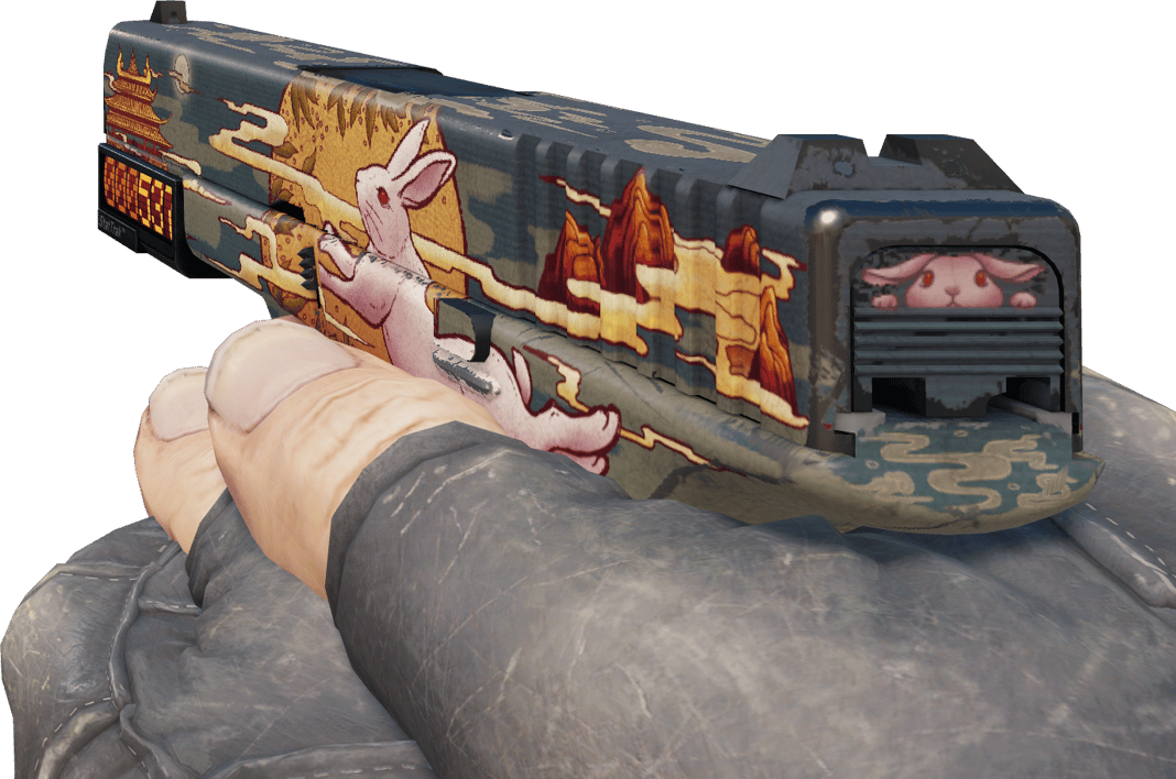 Preview image 3 of StatTrak™ Glock-18 | Cienisty królik (mocne zużycie)