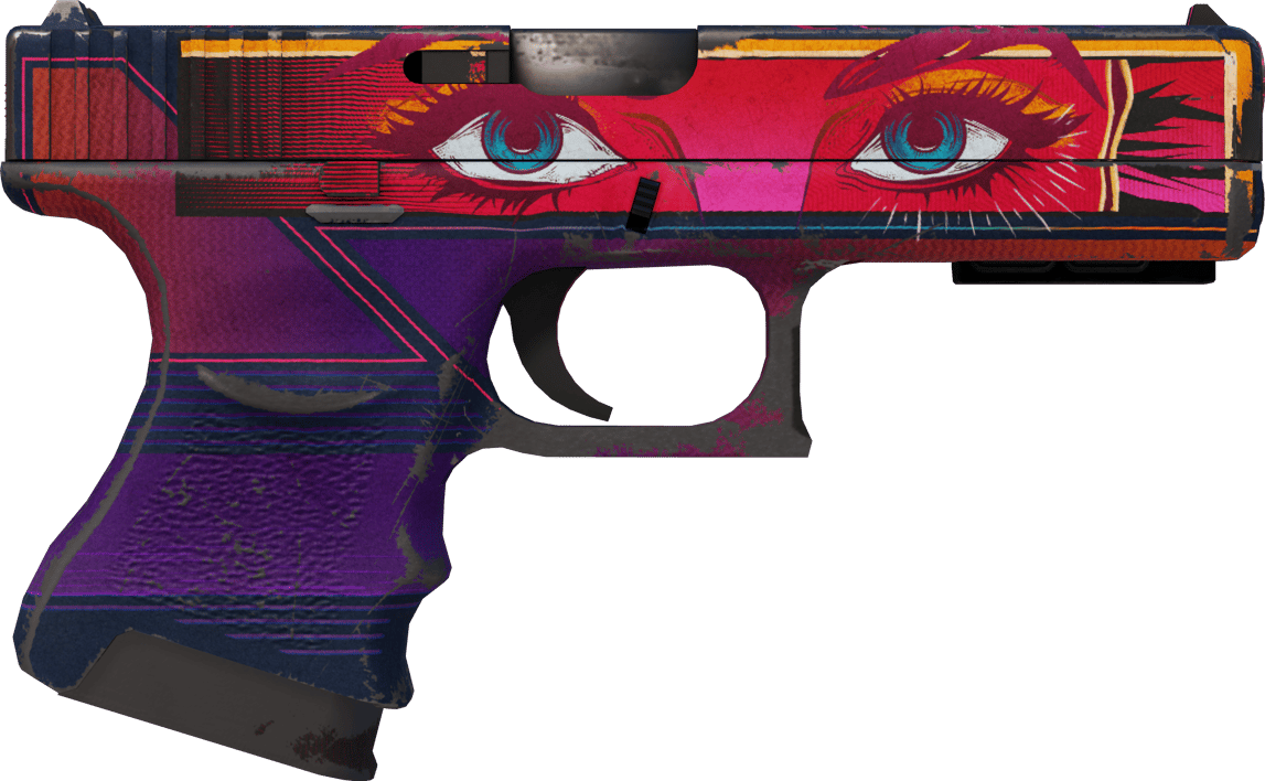 Preview image 2 of StatTrak™ Glock-18 | 時尚之眼 (戰痕累累)