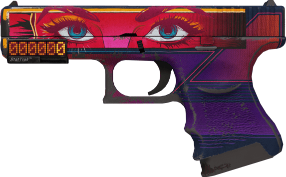 StatTrak™ Glock-18 | Vogue (Battle-Scarred)