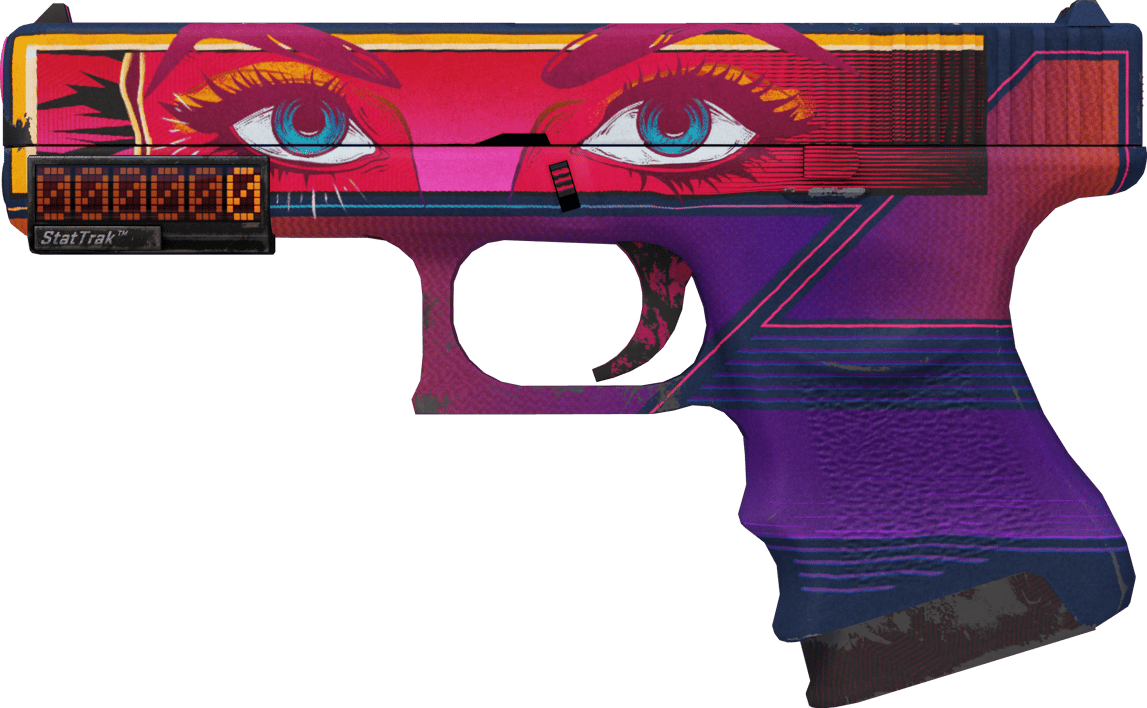 Preview image 1 of StatTrak™ Glock-18 | 摩登时代 (久经沙场)