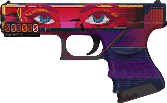 StatTrak™ Glock-18 | Vogue (かなり摩耗)