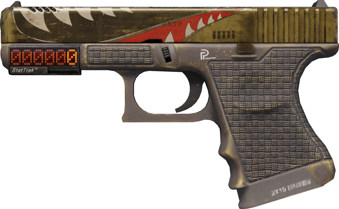 Preview image 1 of StatTrak™ Glock-18 | 戰鷹 (戰場實測)