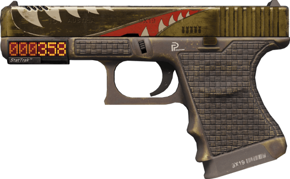 StatTrak™ Glock-18 | Warhawk (Minimal Wear)