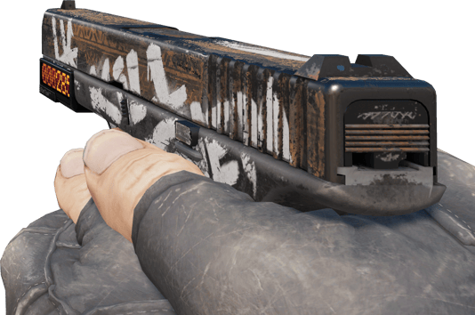 Preview image 3 of StatTrak™ Glock-18 | Wasteland Rebel (Field-Tested)