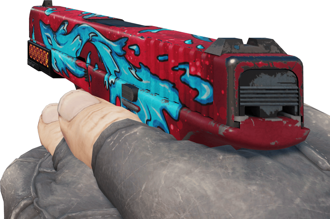 Preview image 3 of StatTrak™ Glock-18 | Elemental de agua (Algo desgastado)