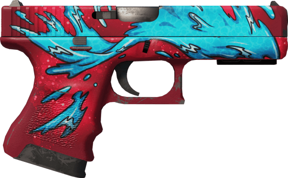 Preview image 2 of StatTrak™ Glock-18 | 水灵 (略有磨损)
