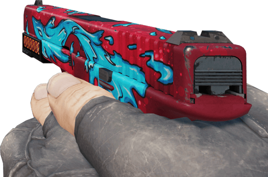 Preview image 3 of StatTrak™ Glock-18 | 水灵 (略有磨损)