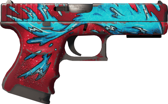 Preview image 2 of StatTrak™ Glock-18 | Wasserelementar (Abgenutzt)