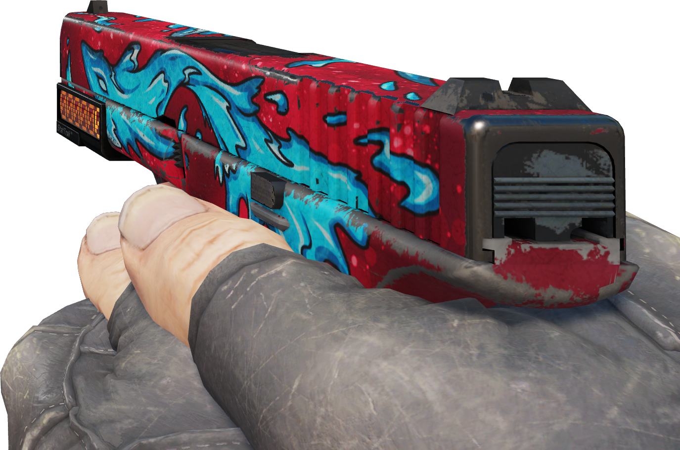 Preview image 3 of StatTrak™ Glock-18 | Élémentaire d'eau (Usée)