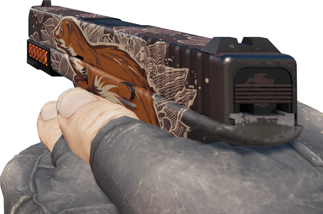 Preview image 3 of StatTrak™ Glock-18 | Weasel (ถลอกปอกเปิกจากการรบ)