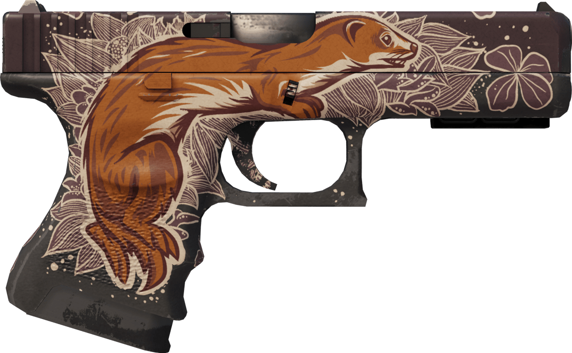 Preview image 2 of StatTrak™ Glock-18 | Weasel (ผ่านการทดสอบภาคสนาม)