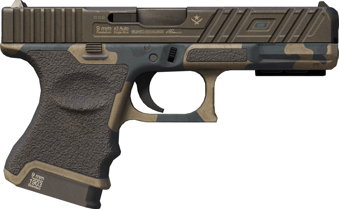 Preview image 2 of StatTrak™ Glock-18 | Kışa Hazır (Savaş Görmüş)