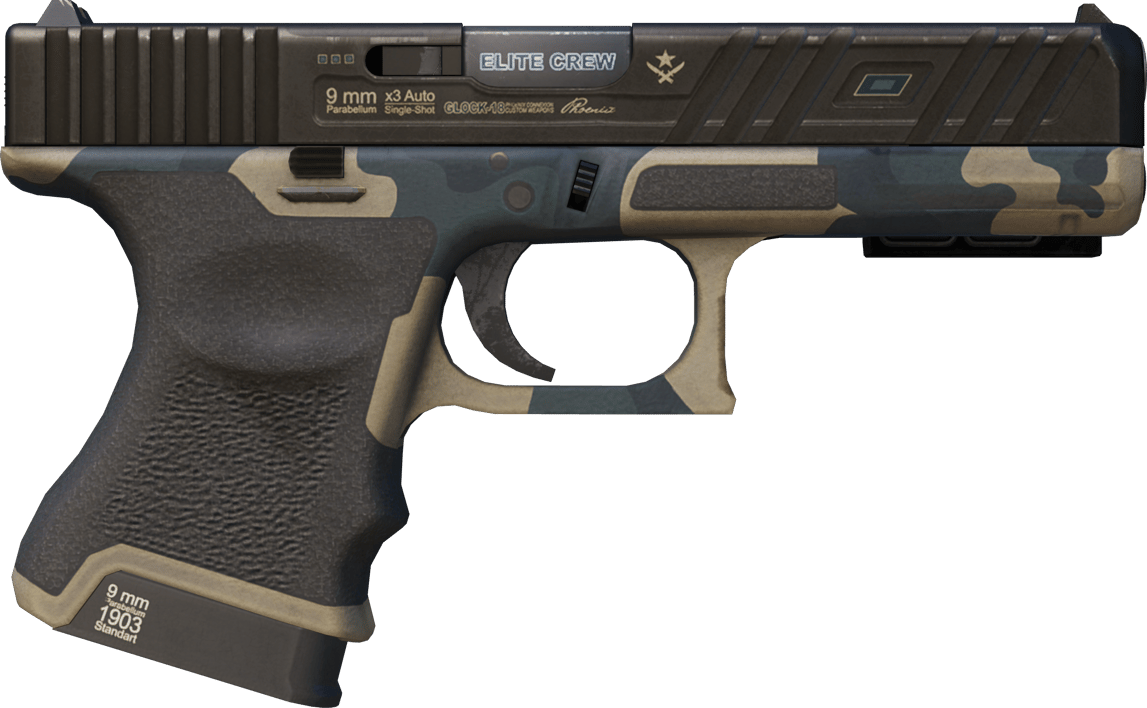 Preview image 2 of StatTrak™ Glock-18 | Winterized (FT - Qua thực chiến)