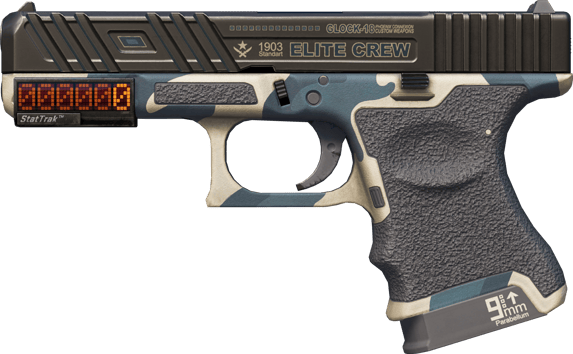 StatTrak™ Glock-18 | Winterized (MW - Trầy ít)