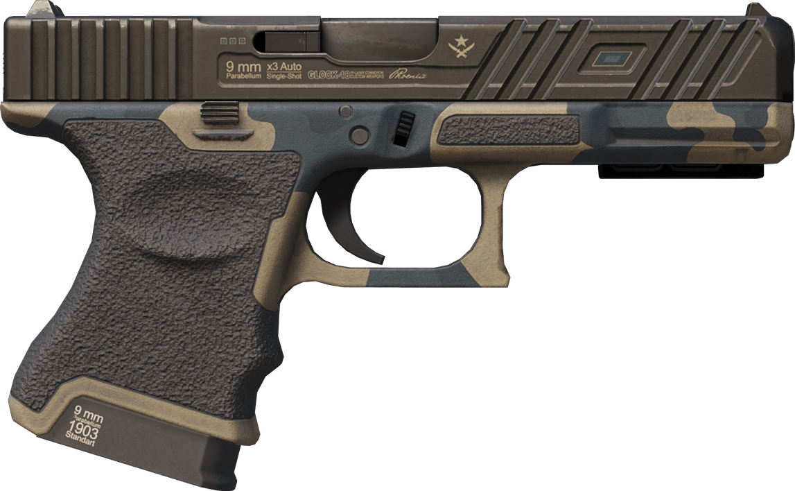 Preview image 2 of StatTrak™ Glock-18 | Winterized (かなり摩耗)