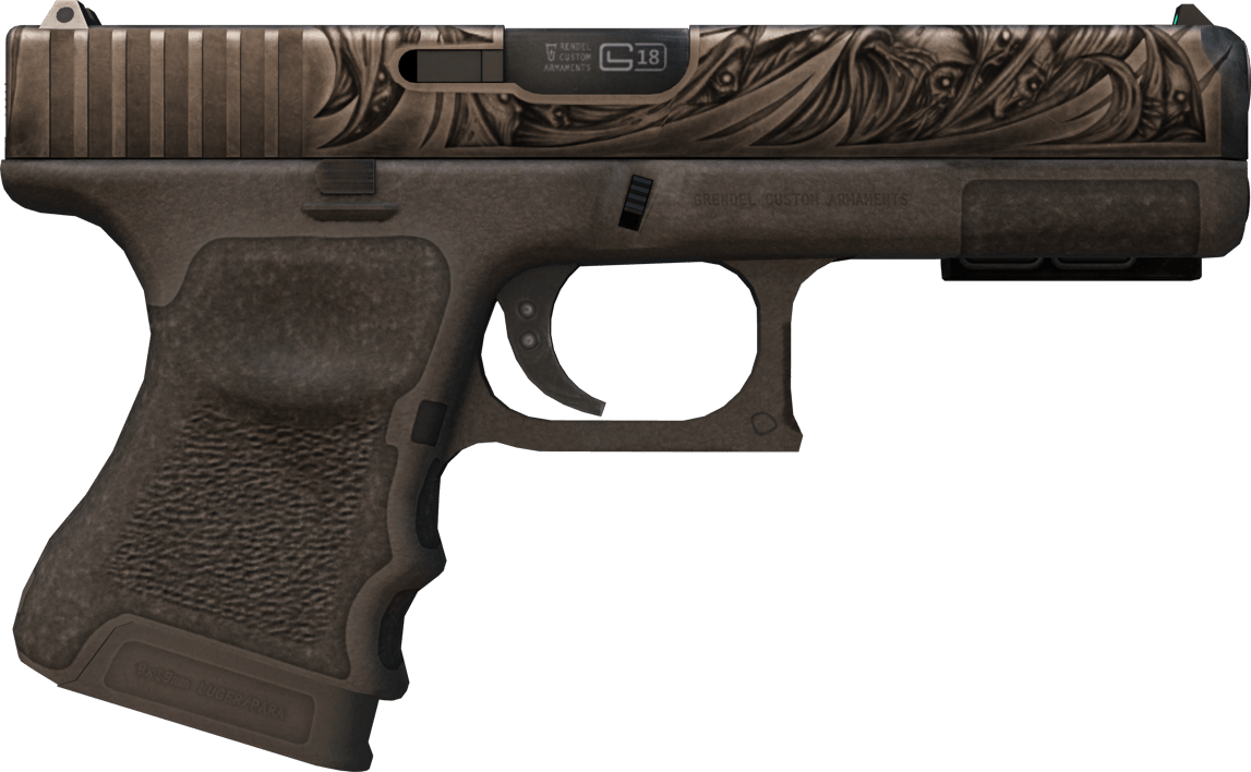 Preview image 2 of StatTrak™ Glock-18 | Wraiths (Testato sul campo)