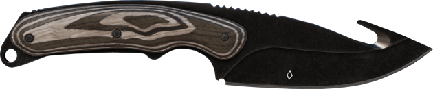 ★ StatTrak™ Couteau à éviscérer | Noir stratifié (Très peu usée)