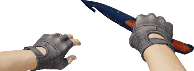 Preview image 4 of ★ StatTrak™ 穿肠刀 | 蓝钢 (久经沙场)