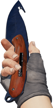 Preview image 3 of ★ StatTrak™ 穿腸刀 | 藍鋼 (輕微磨損)