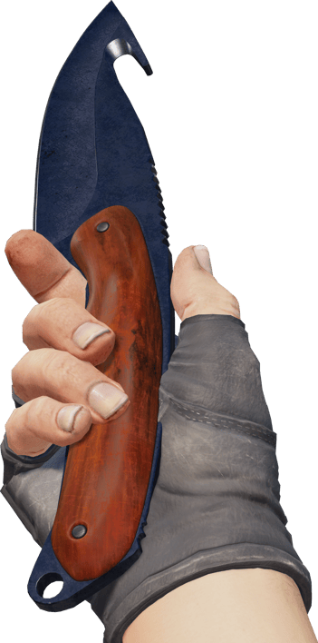 Preview image 3 of ★ StatTrak™ Dao móc | Blue Steel (WW - Khá mòn)