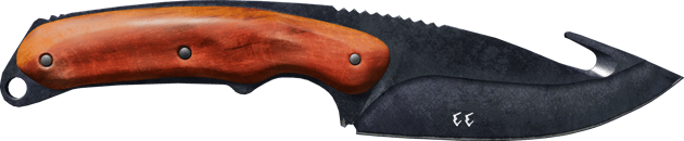 ★ StatTrak™ ガットナイフ | Blue Steel (かなり摩耗)