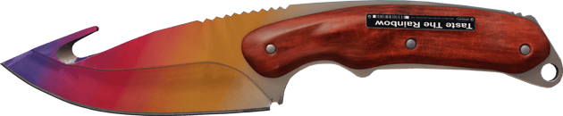 Preview image 2 of ★ StatTrak™ Gut Knife | Fade (Original de Fábrica)