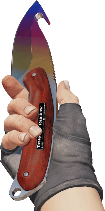 Preview image 3 of ★ StatTrak™ Gut Knife | Fade (Original de Fábrica)