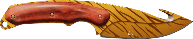 ★ StatTrak™ Gut Knife | Tiger Tooth (Factory New)
