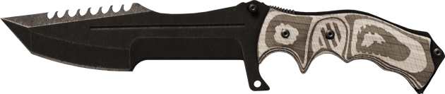 Preview image 2 of ★ StatTrak™ Jagdmesser | Schwarz laminiert (Minimale Gebrauchsspuren)