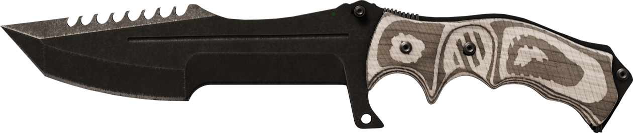 Preview image 2 of ★ StatTrak™ Coltello da cacciatore | Black Laminate (Usura minima)