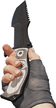 Preview image 3 of ★ StatTrak™ Jagdmesser | Schwarz laminiert (Minimale Gebrauchsspuren)