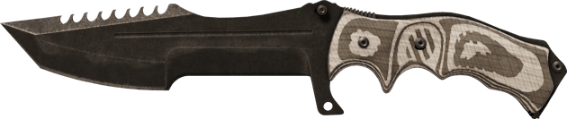 Preview image 2 of ★ StatTrak™ Jagdmesser | Schwarz laminiert (Abgenutzt)